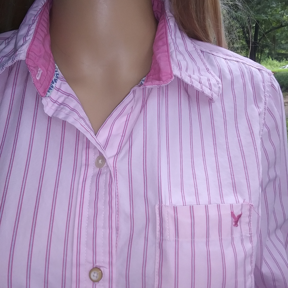 American Eagle Button-Down Blouse - image 2